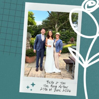Bethan and Tim – a high summer ceremony in the Gower